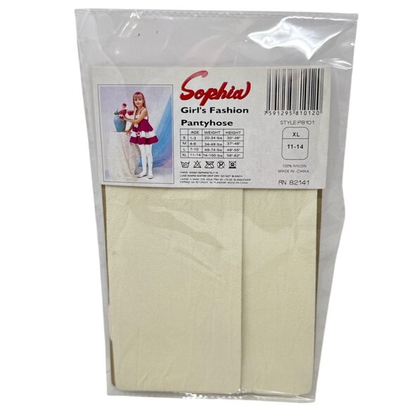 Sophias Girls Fashion Pantyhose XL 11-14 - Picture 2 of 2